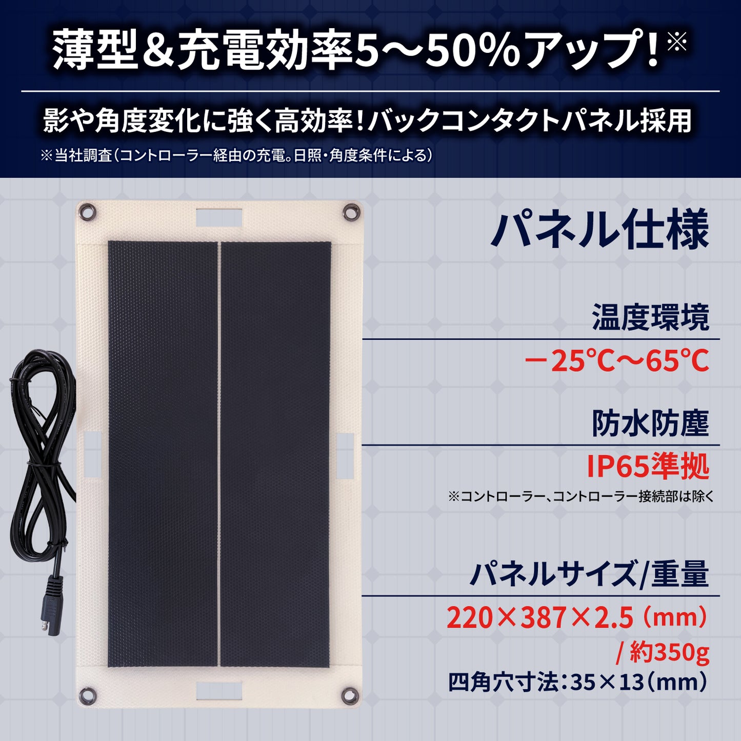 OptiMateソーラーパルス10W /バイク専用